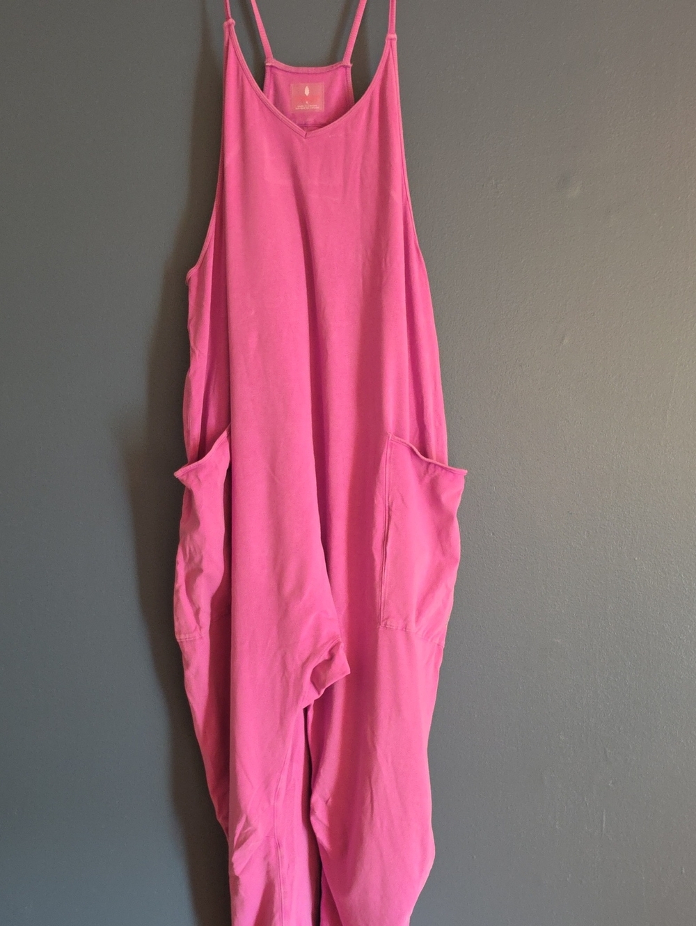 Purple Women's Casual Jumpsuit with Pockets